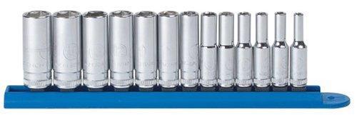  [AUSTRALIA] - GEARWRENCH 13 Pc. 1/4" Drive 6 Point Deep Metric Socket Set - 80304