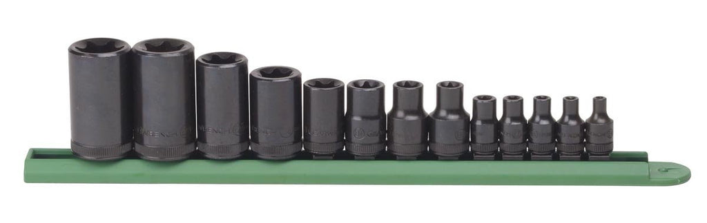  [AUSTRALIA] - GEARWRENCH 13 Pc. 1/4", 3/8" & 1/2" Drive External Torx Socket Set - 80583