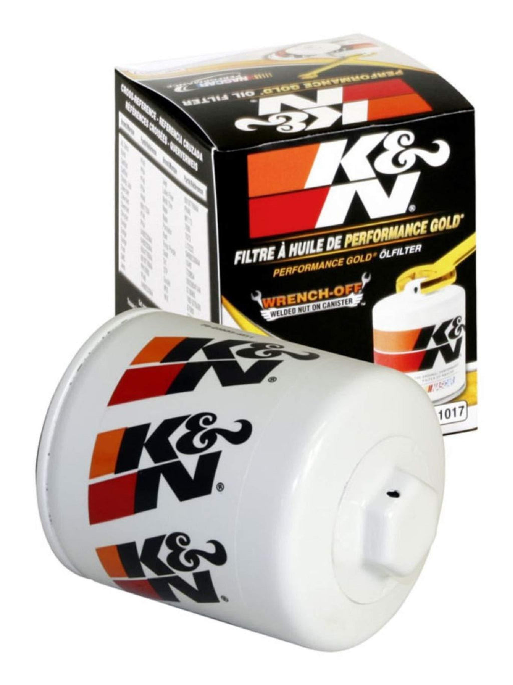 K&N Premium Oil Filter: Designed to Protect your Engine: Fits Select ALFA ROMEO/BUICK/CHEVROLET/DODGE Vehicle Models (See Product Description for Full List of Compatible Vehicles), HP-1017 Oil Filter-1 Pack - LeoForward Australia