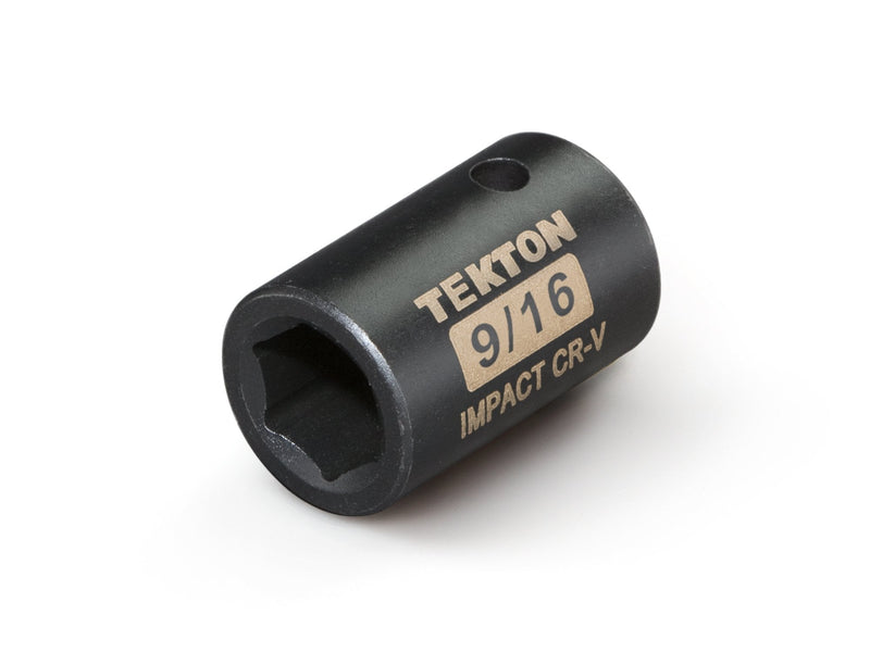 TEKTON 1/2 Inch Drive x 9/16 Inch 6-Point Impact Socket | 47752 Standard 9/16 in. - LeoForward Australia