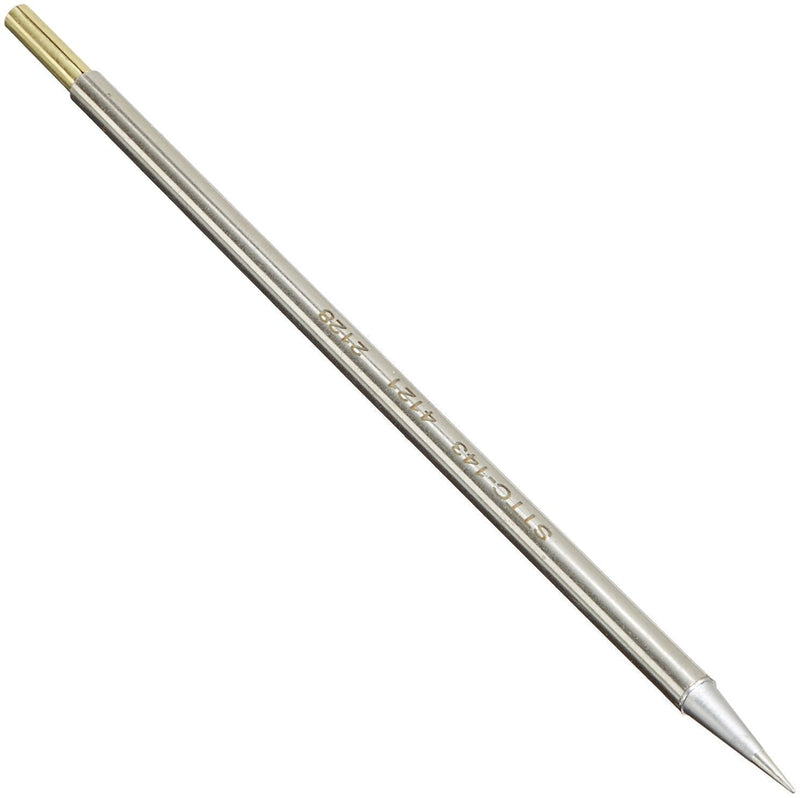  [AUSTRALIA] - Metcal STTC-143 STTC Series Soldering Cartridge for Most Standard Applications, 775°F Maximum Tip Temperature, Conical Sharp, 0.5mm Tip Size, 15.2mm Tip Length