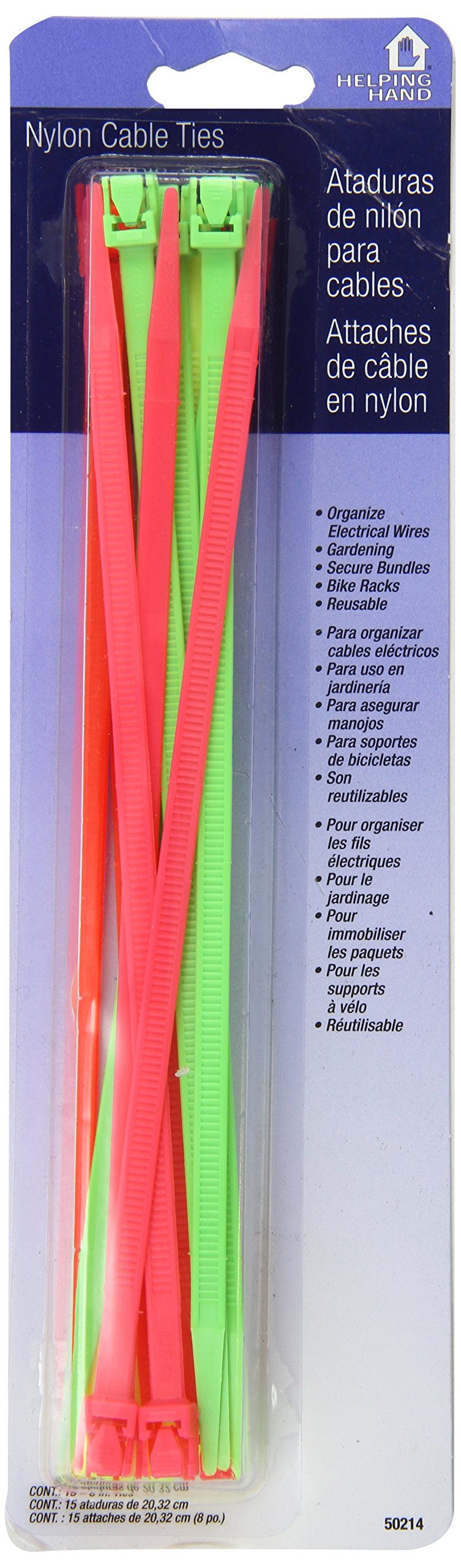  [AUSTRALIA] - Helping Hand FQ50214 Cable Ties 8" Quick Release 15 1