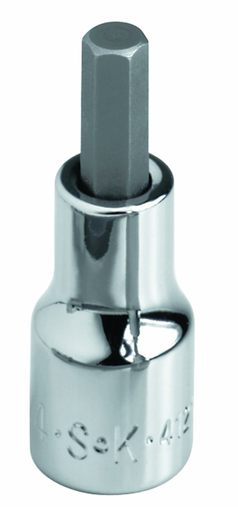 SK Hand Tool 44308 Hex 1/4-Inch Drive Bit Socket, 1/8-Inch, Chrome - LeoForward Australia