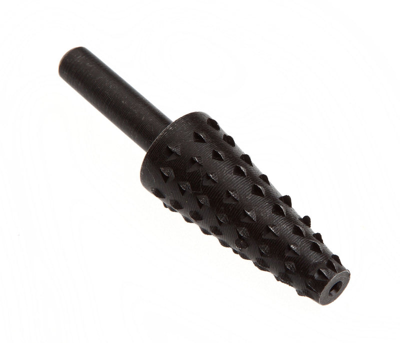  [AUSTRALIA] - Forney 60068 Mounted Rasp, Conical Shaped with 1/4-Inch Shank, 1-3/8-Inch-by-5/8-Inch