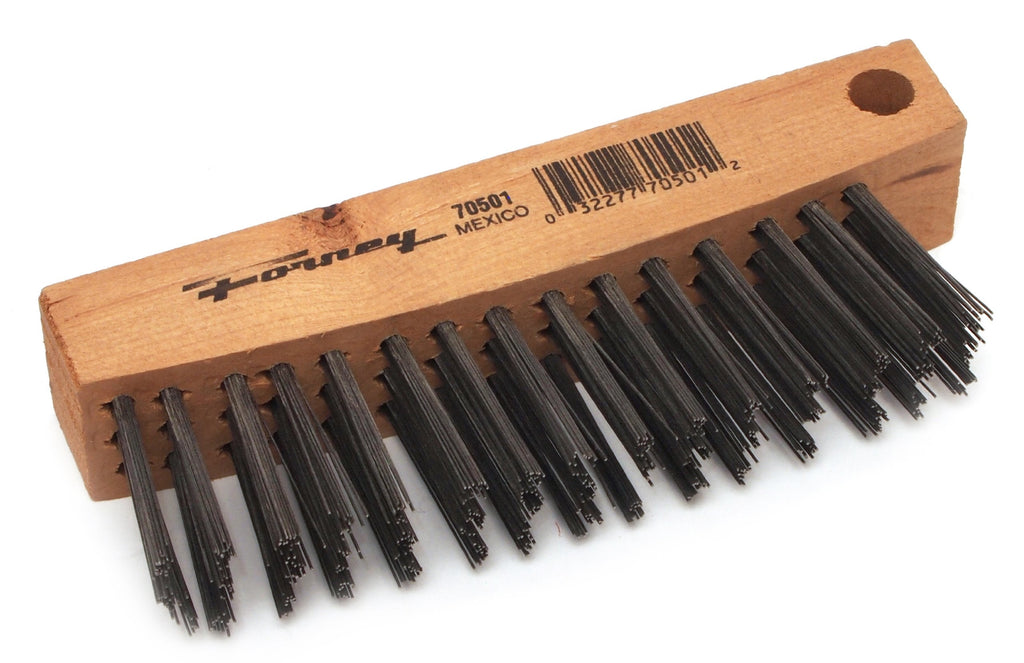  [AUSTRALIA] - Forney 70501 Wire Scratch Brush, Carbon Steel, Replacement fits Forney 70500,Black
