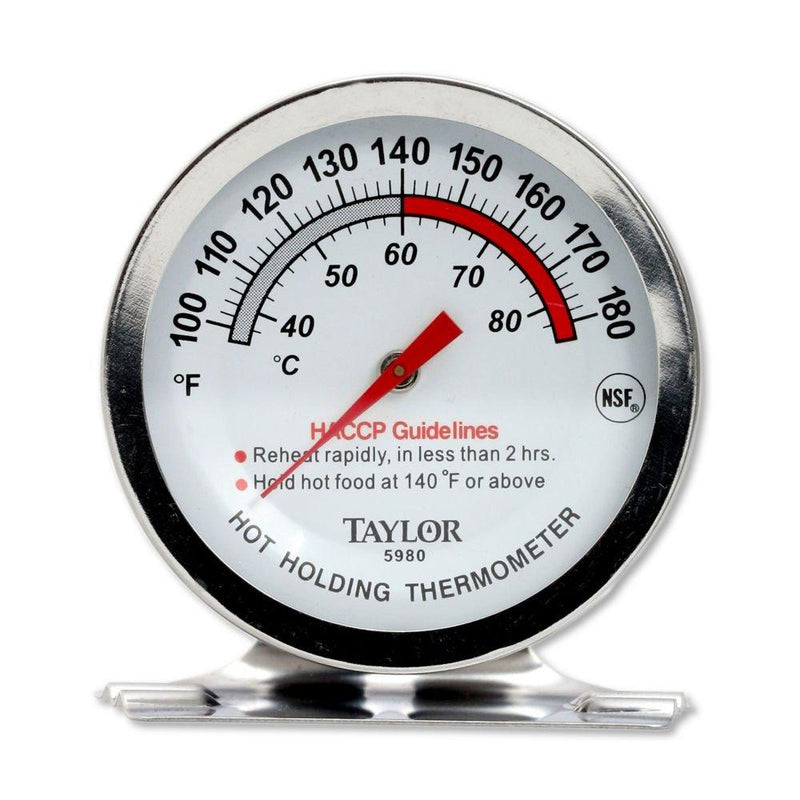 Taylor Precision 5980N Professional Series Hot Holding Thermometer, NSF (100° to 180°F) Оne Расk - LeoForward Australia