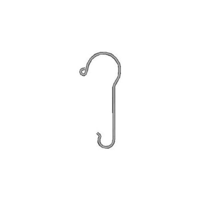  [AUSTRALIA] - Firestik Microphone Hanger Hook, Stainless Steel, MH-20