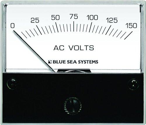  [AUSTRALIA] - Blue Sea Systems 9353 AC Analog Voltmeter (0-150 Volts AC)