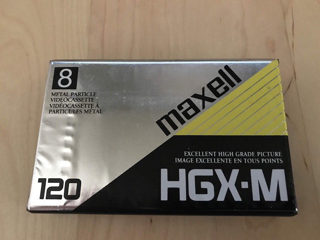 Maxell HGX-M 120 min 8mm High Grade Videocassette - LeoForward Australia