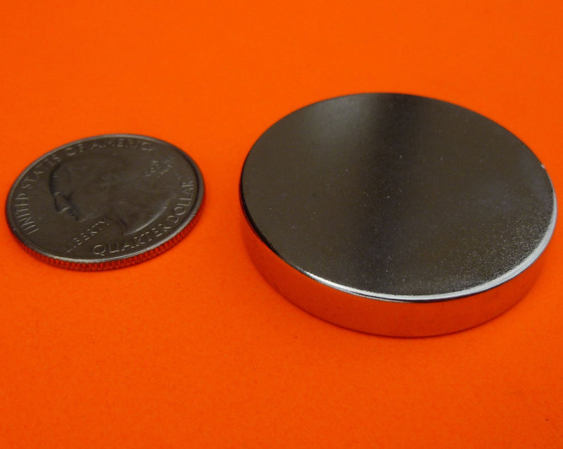 Applied Magnets1 Piece 1.5" x 1/4" Neodymium Disc Magnets - LeoForward Australia