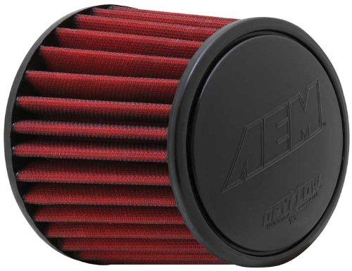  [AUSTRALIA] - AEM 21-2110DK Universal DryFlow Clamp-On Air Filter: Round Tapered; 3.25 in (83 mm) Flange ID; 5.25 in (133 mm) Height; 6 in (152 mm) Base; 5.125 in (130 mm) Top