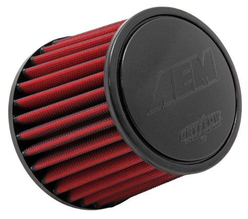  [AUSTRALIA] - AEM 21-200DK Universal DryFlow Clamp-On Air Filter: Round Tapered; 2.25 in (57 mm) Flange ID; 5.125 in (130 mm) Height; 6 in (152 mm) Base; 5.125 in (130 mm) Top