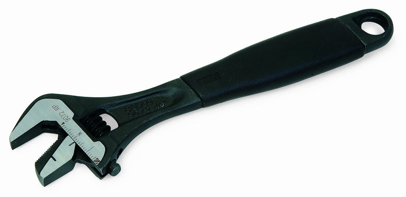  [AUSTRALIA] - Bahco 9071 RP US Adjustable/Pipe Wrench Ergo, 8-Inch, Black