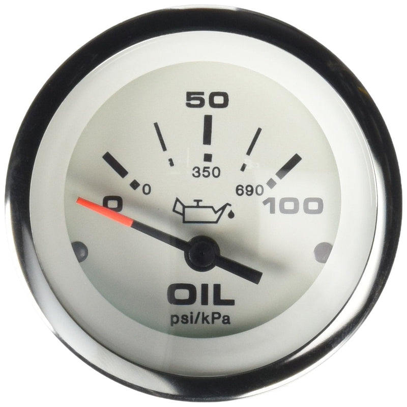  [AUSTRALIA] - Sierra International 65498P Lido 0 to 100 Psi Dial Range Scratch Resistant Electric Oil Pressure Gauge, 2"