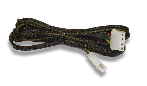 Coolerguys 4-Pin Molex Sleeved Fan Extension Cable (72") 72" - LeoForward Australia