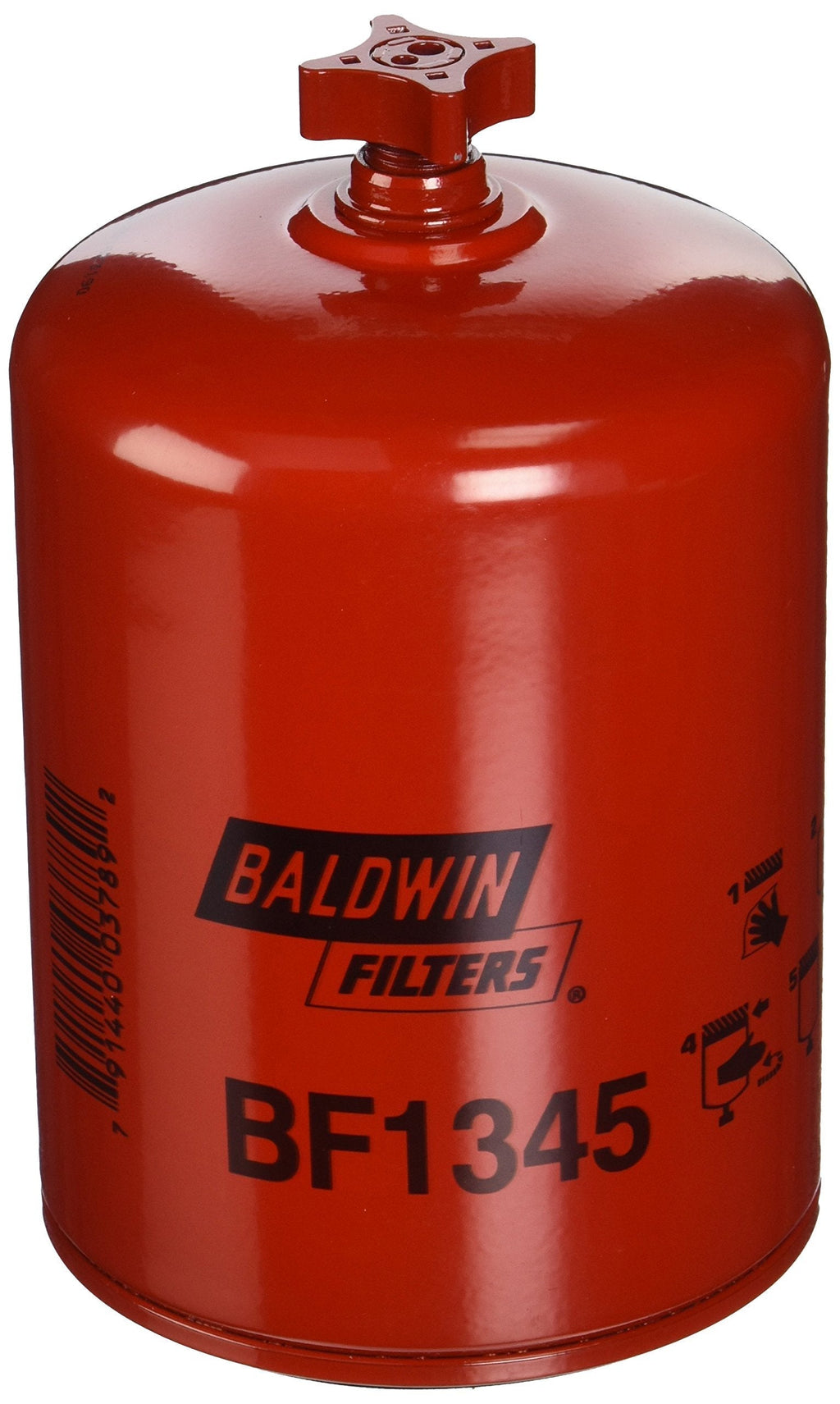  [AUSTRALIA] - Baldwin BF1345 Heavy Duty Diesel Fuel Spin-On Filter