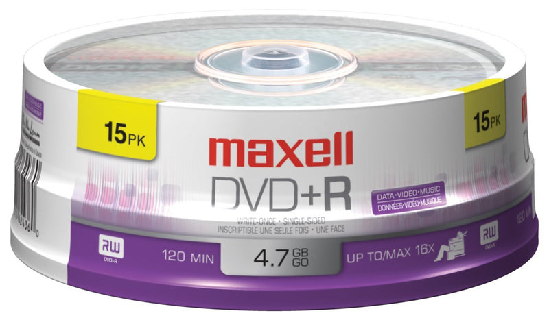  [AUSTRALIA] - Maxell 4.7 Gb 16x Dvd+r 15 Spindle
