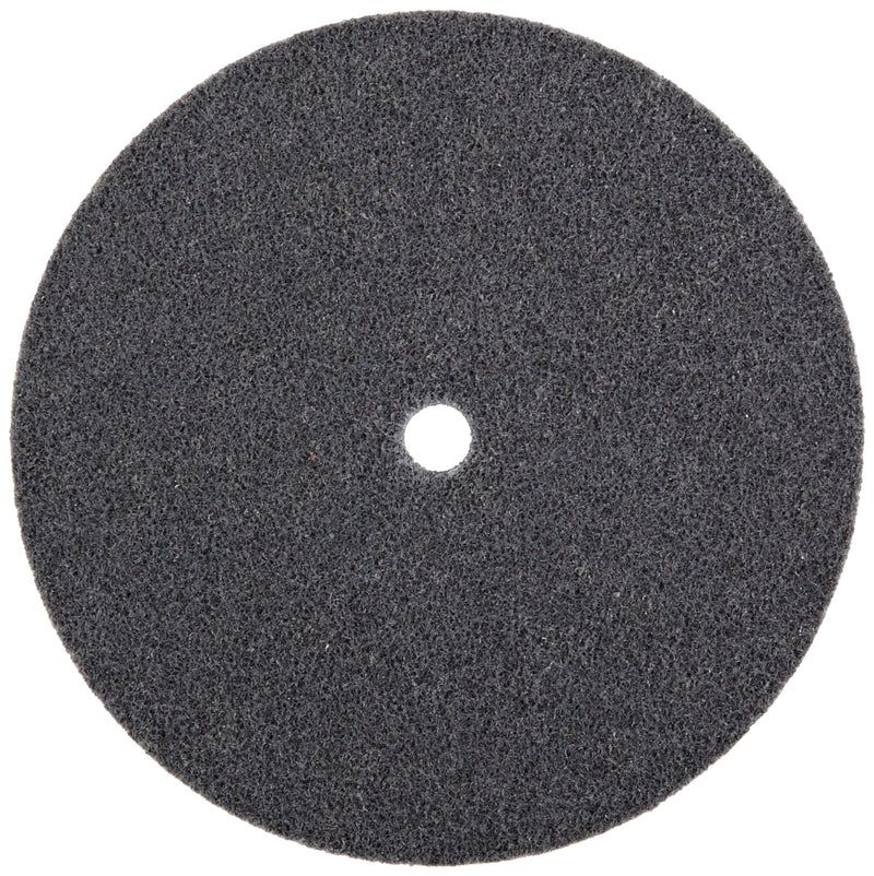  [AUSTRALIA] - Scotch-Brite EXL Unitized Wheel, Silicon Carbide, 5000 rpm, 6" Diameter, 1/2" Arbor, 2S Fine Grit (Pack of 1)