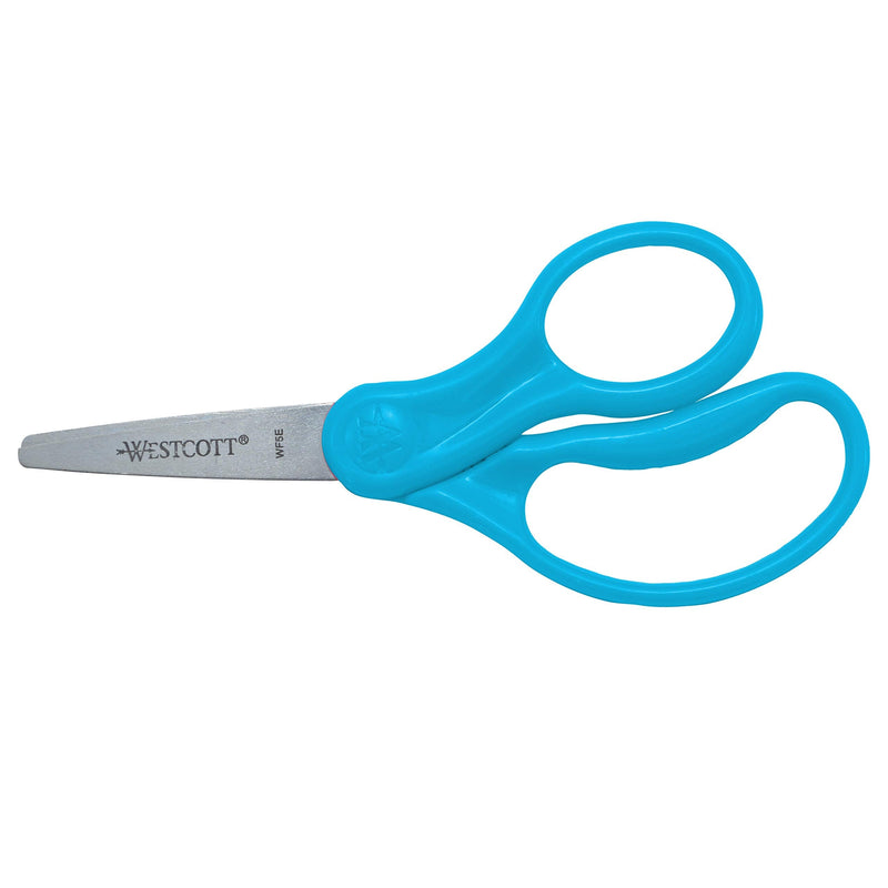  [AUSTRALIA] - Westcott Kids Value Left and Right Handed Scissors, Pointed, 5-Inch, Color Varies (13131)