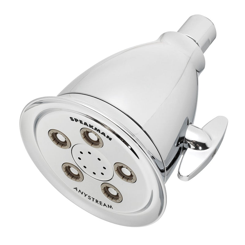  [AUSTRALIA] - Speakman, Polished Chrome S-2005-HB Hotel Anystream High Pressure Shower Head-2.5 GPM Adjustable Replacement Bathroom Showerhead 2.5 GPM