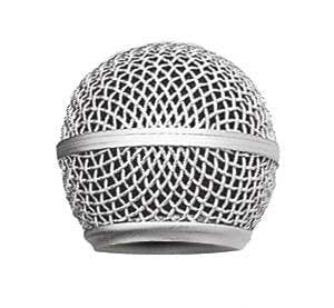  [AUSTRALIA] - On-Stage SP58 Mesh Grill Replacement For SM58 Microphones Chrome