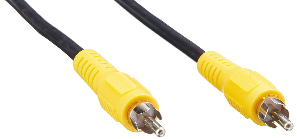 C2G 40455 Value Series Composite Video Cable, Black (25 Feet, 7.62 Meters) - LeoForward Australia