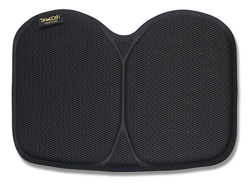  [AUSTRALIA] - Skwoosh Pilot Travel Gel Cushion with Airflo Breathable Mesh for Airplane, auto, Bus, Train | Made in USA
