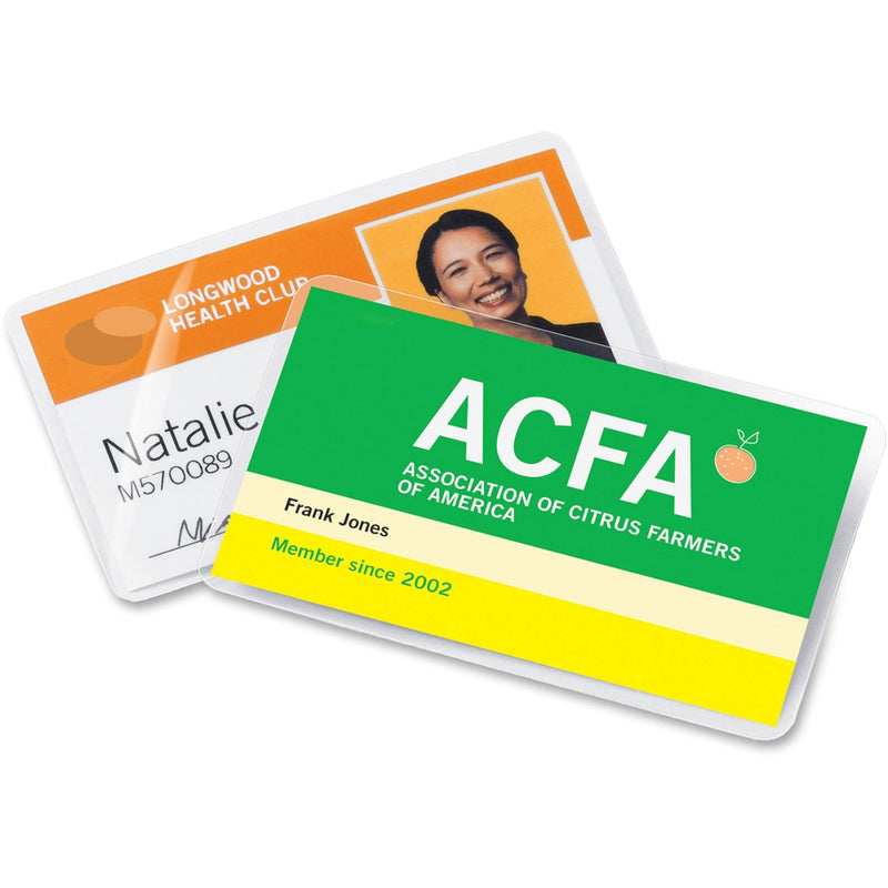  [AUSTRALIA] - Swingline GBC Laminating Sheets, Thermal Laminating Pouches, Badge/ID Card Size, 10 Mil, HeatSeal LongLife, 100 Pack (3202104)