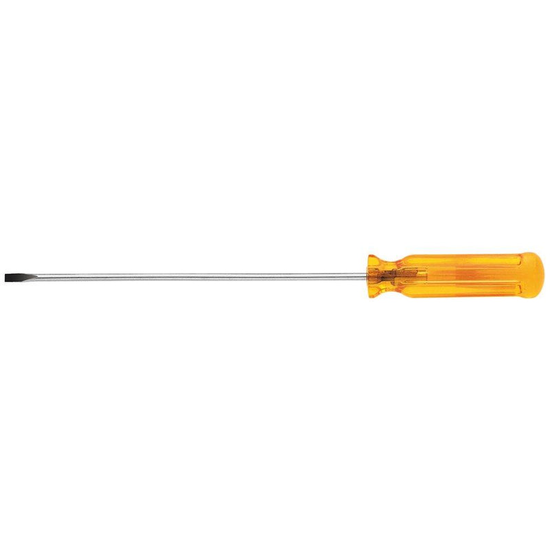  [AUSTRALIA] - Flat Head Screwdriver, 1/8-Inch Cabinet Tip with 6-Inch Round Shank Klein Tools A216-6 1/8-Inch by 6-Inch