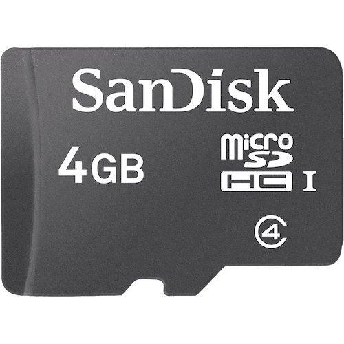 SANDISK 4GB Micro SDHC Memory Card SDSDQM-004G - LeoForward Australia