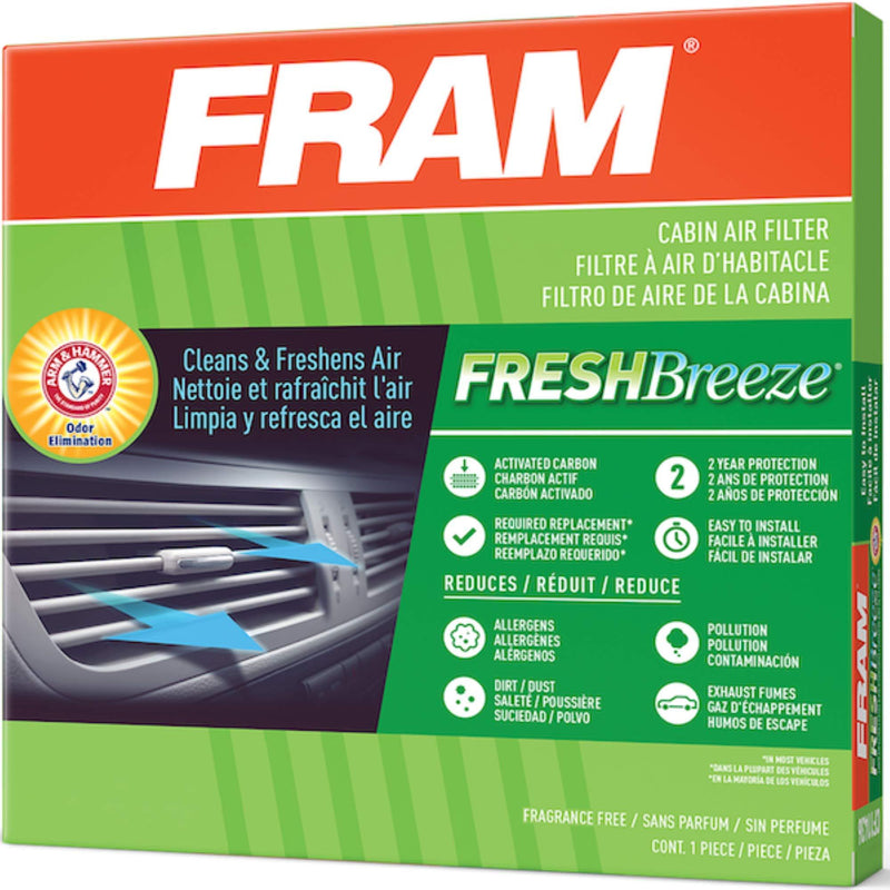 FRAM Fresh Breeze Cabin Air Filter with Arm & Hammer Baking Soda, CF5972A for Mercedes-Benz Vehicles - LeoForward Australia