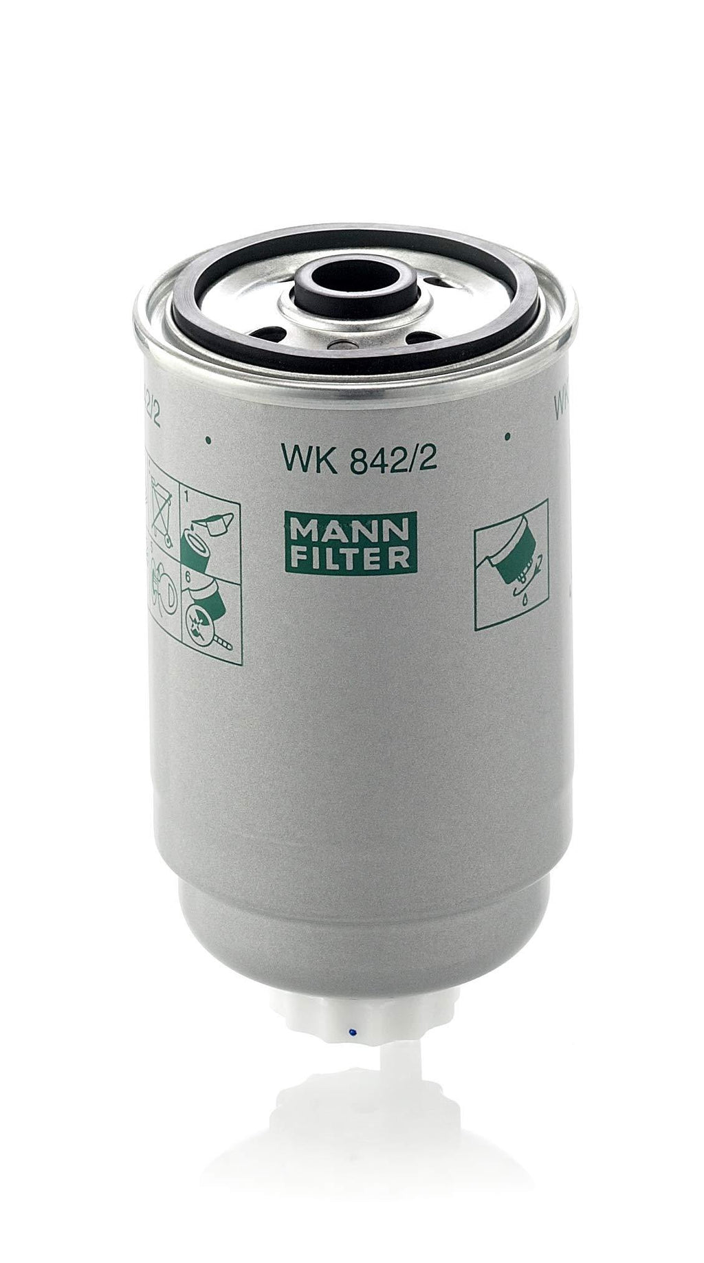 Mann-Filter WK 842/2 Fuel Filter - LeoForward Australia