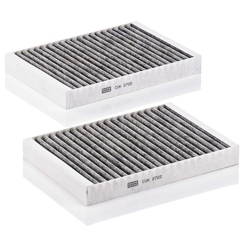 Mann-Filter CUK 2722-2 Cabin Filter With Activated Charcoal for select Mercedes-Benz models -Set of 2 - LeoForward Australia