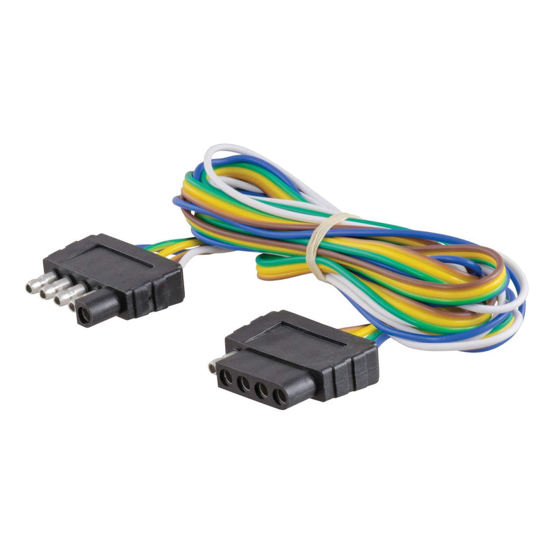  [AUSTRALIA] - CURT 58550 Vehicle-Side and Trailer-Side 5-Pin Trailer Wiring Harness with 72-Inch Wires, 5-Wire Trailer Wiring