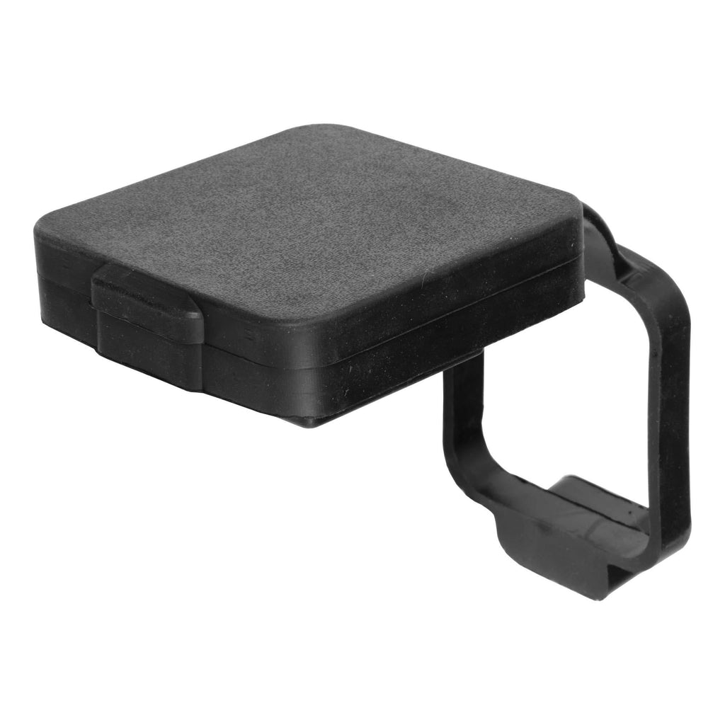  [AUSTRALIA] - CURT 21728 2-Inch Receiver Rubber Trailer Hitch Cover with 4-Way Flat Wiring Holder
