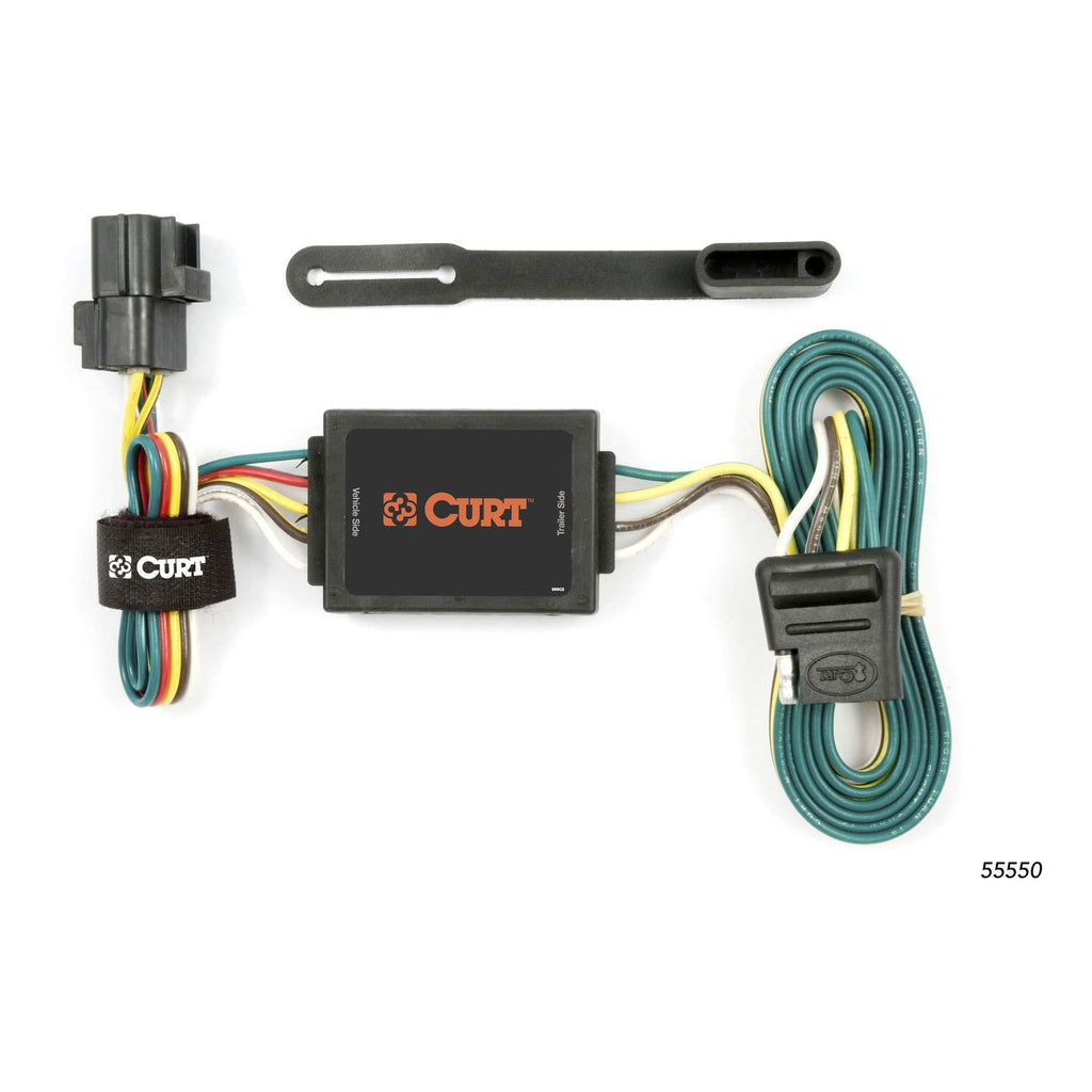  [AUSTRALIA] - CURT 55550 Vehicle-Side Custom 4-Pin Trailer Wiring Harness for Select Kia Sorento