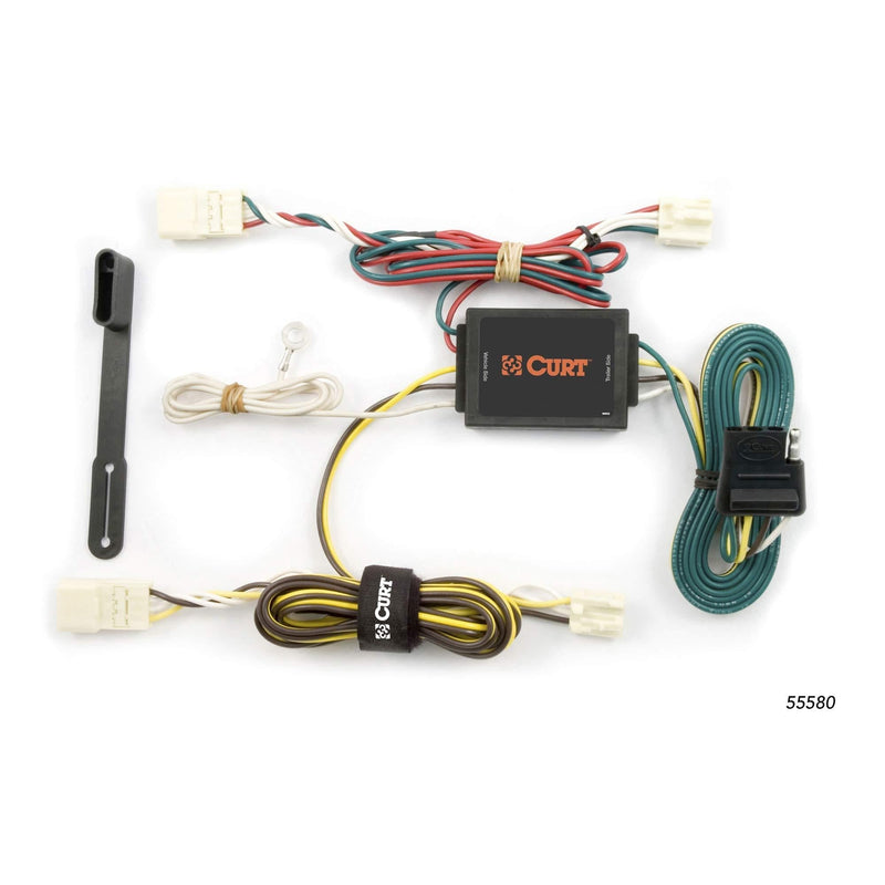  [AUSTRALIA] - CURT 55580 Vehicle-Side Custom 4-Pin Trailer Wiring Harness for Select Toyota Sienna