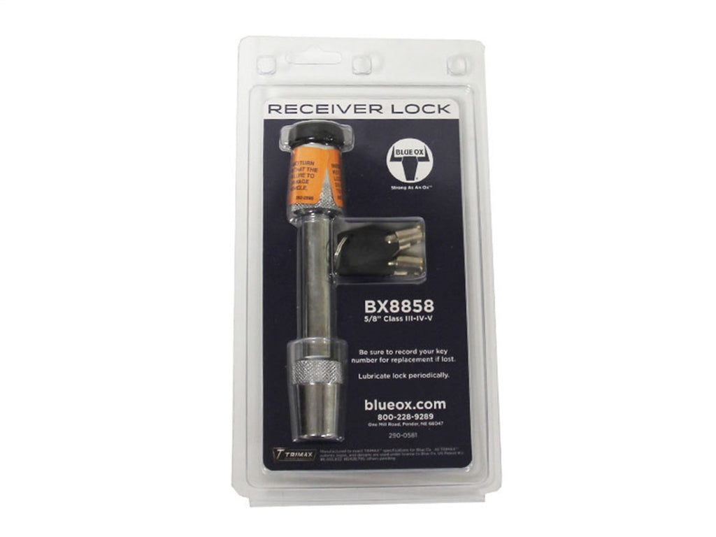  [AUSTRALIA] - Blue Ox BX8858 5/8" Receiver Lock for 2" receivers