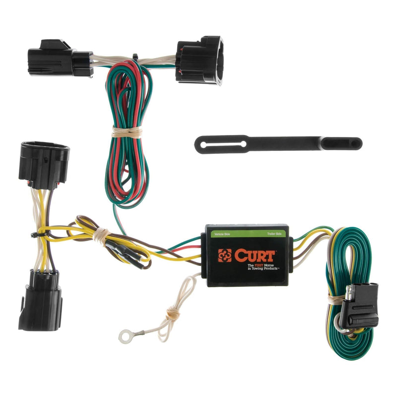  [AUSTRALIA] - CURT 55414 Vehicle-Side Custom 4-Pin Trailer Wiring Harness for Select Jeep Commander