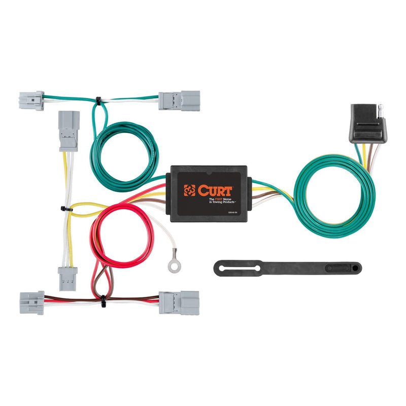  [AUSTRALIA] - CURT 56011 Vehicle-Side Custom 4-Pin Trailer Wiring Harness for Select Honda Accord, Civic, Fit, Mazda 3, CX 5, Mitsubishi Galant