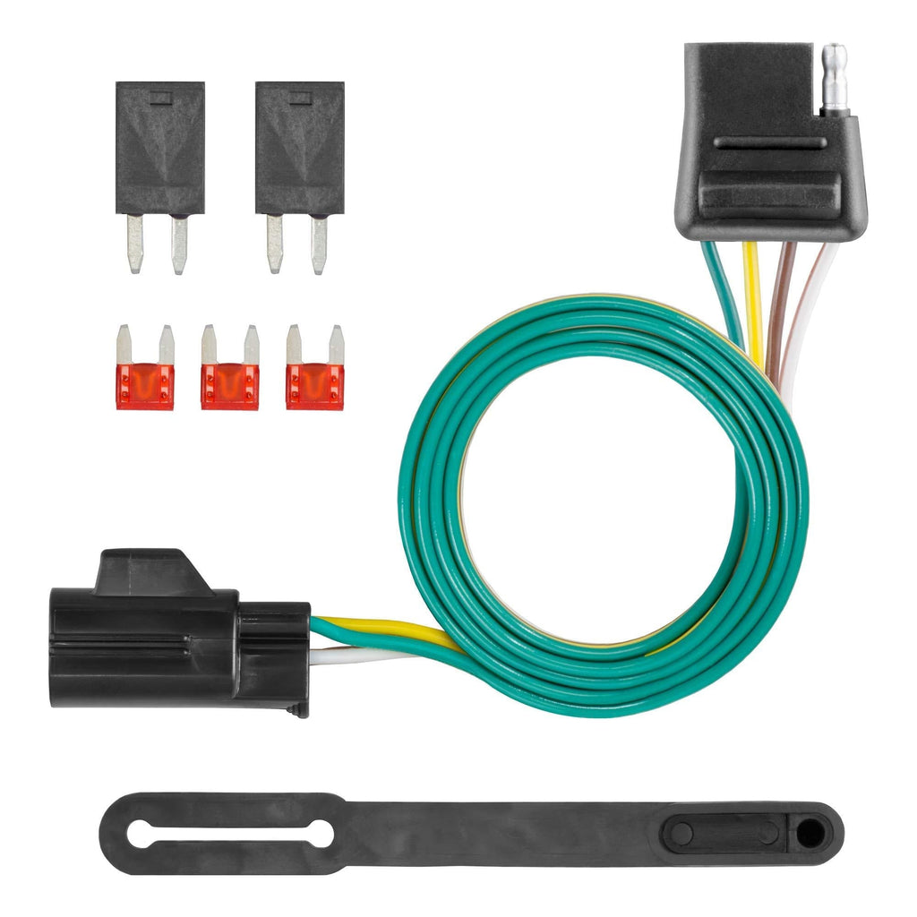  [AUSTRALIA] - CURT 56012 Vehicle-Side Custom 4-Pin Trailer Wiring Harness for Select Chevrolet, Pontiac, Suzuki Vehicles