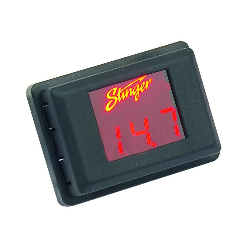  [AUSTRALIA] - Stinger SVMR Voltage Gauge - Red Display Standard Packaging