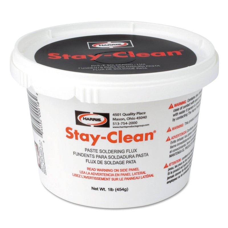  [AUSTRALIA] - Harris SCPF1 Stay Clean Paste Soldering Flux, 1 lb. Jar