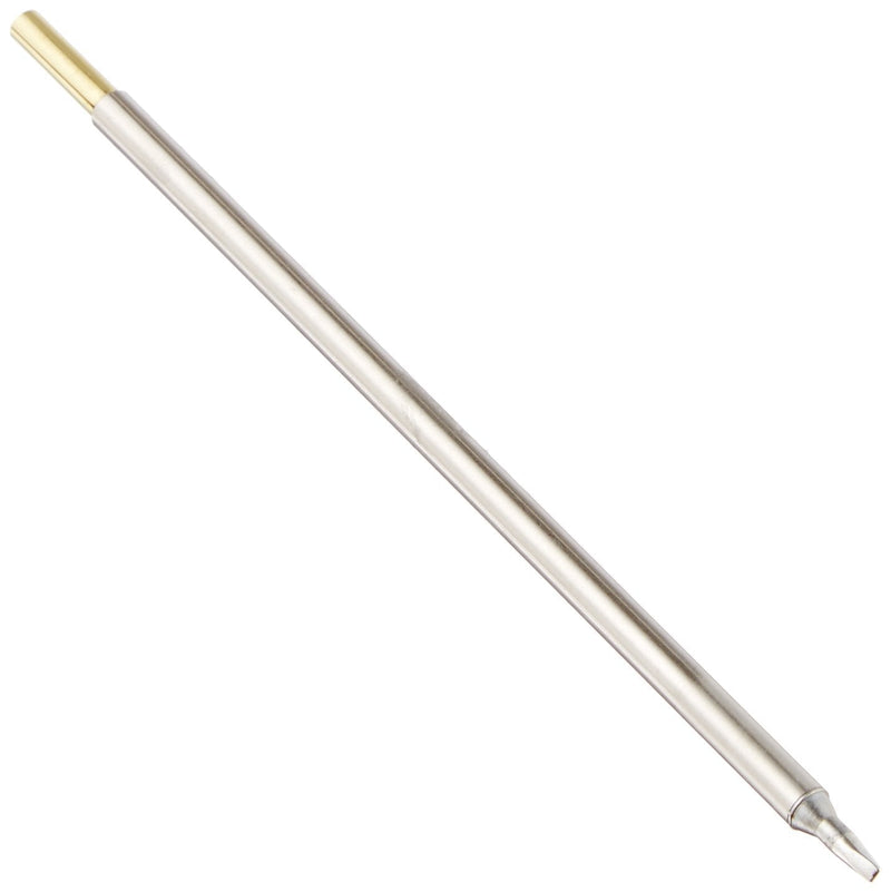  [AUSTRALIA] - Metcal STTC-037 STTC Series Soldering Cartridge for Temperature Sensitive Applications, 675°F Maximum Tip Temperature, Chisel Solder Cartridge 30°, 1.78mm Tip Size, 9.9mm Tip Length