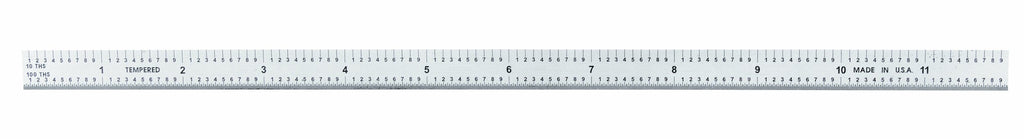 General Tools CF1249MD 12-Inch Metric/Decimal SS Rule - LeoForward Australia