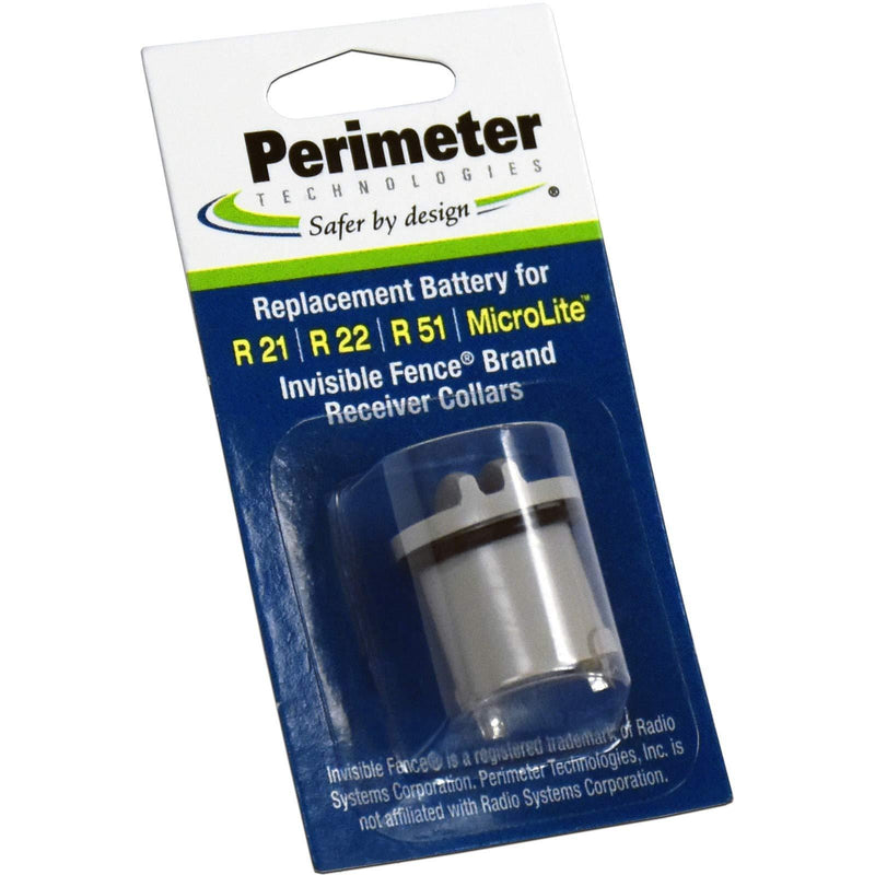 Perimeter Technologies Invisible Fence Compatible R21, R22, R51 and Microlite Dog Collar Battery 1 Count (Pack of 1) - LeoForward Australia
