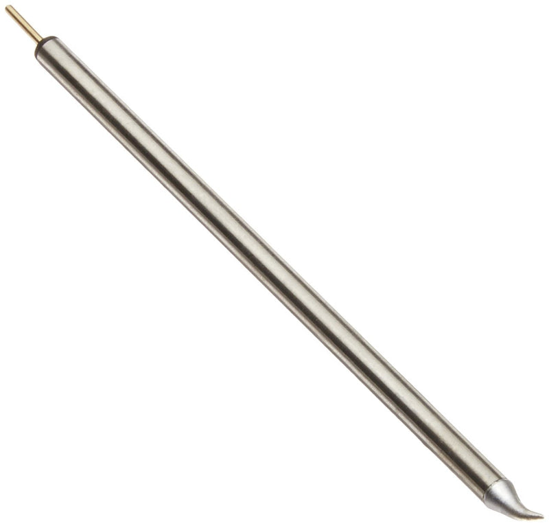  [AUSTRALIA] - Metcal UFTC-7CNB04 Ultrafine Soldering Tip Cartridge for Most Standard Applications, 775°F Maximum Tip Temperature, Conical Bent, 0.4mm Tip Size, 5.5mm Tip Length