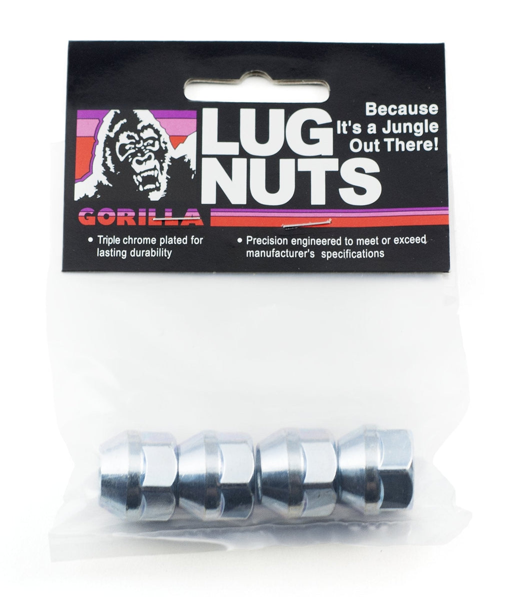 Gorilla Automotive 40037B Acorn Bulge Open End Lug Nuts (12mm x 1.50 Thread Size) 12-mm X 1.50 - LeoForward Australia