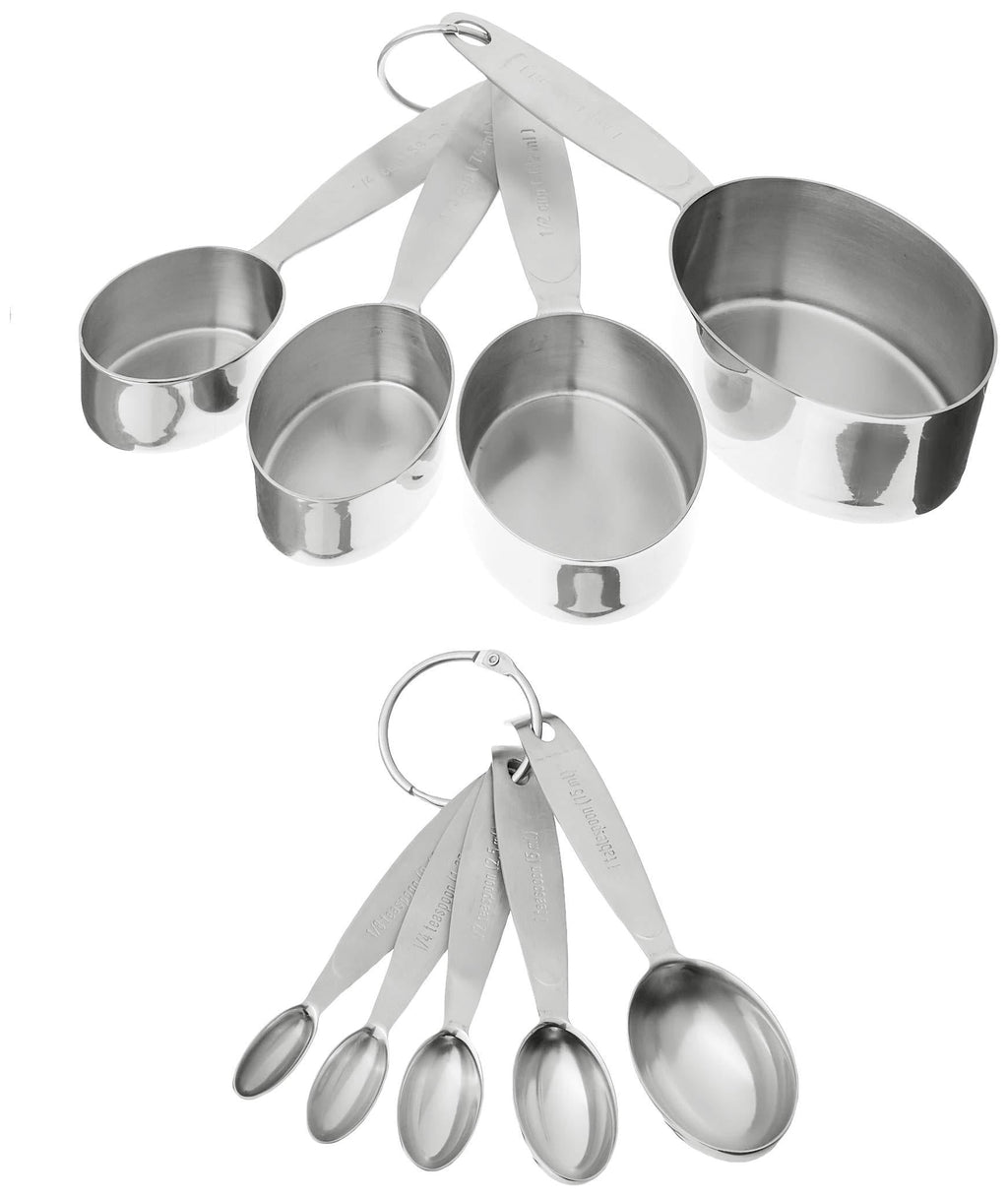 Cuisipro Stainless Steel Measuring Cup and Spoon Set 1 - LeoForward Australia