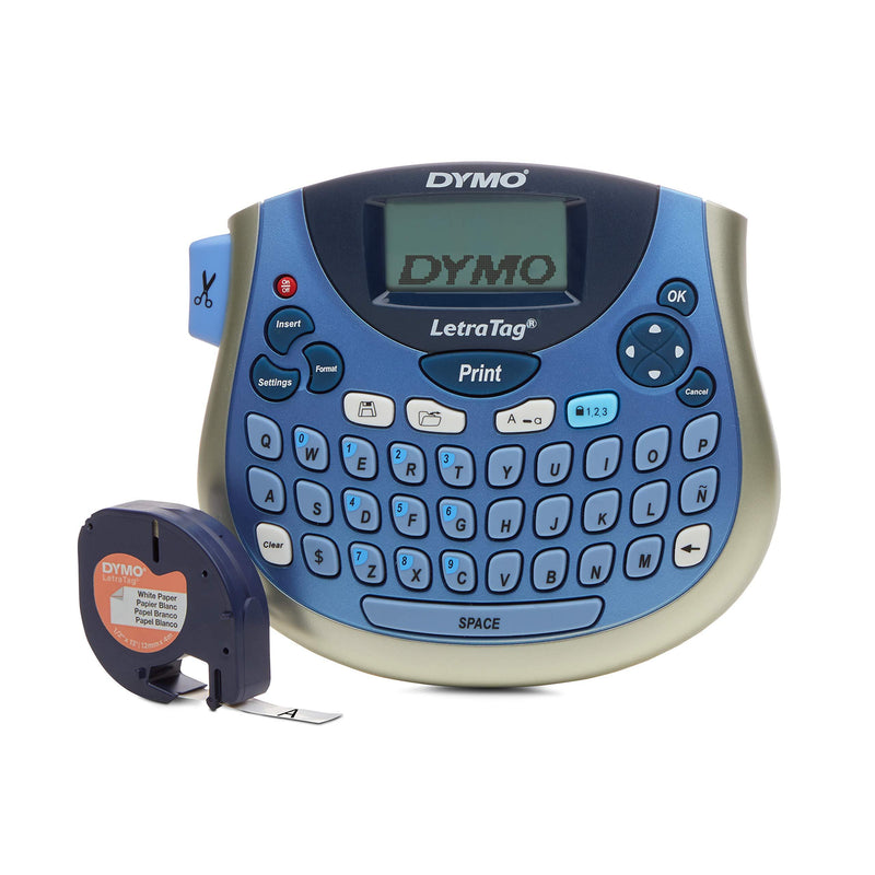  [AUSTRALIA] - DYMO LetraTag LT-100T Compact, Portable Label Maker with QWERTY Keyboard (1733011),Assorted Machine
